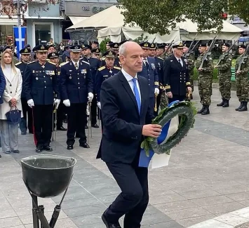 Φώντας Μπαραλιάκος: Εκπρόσωπος της Βουλής των Ελλήνων στις εκδηλώσεις για τον εορτασμό της Ημέρας των Ενόπλων Δυνάμεων