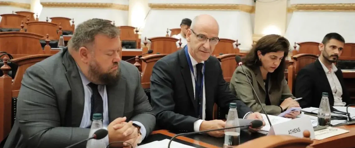 Φώντας Μπαραλιάκος: Στην 12η Σύνοδο της Ολομέλειας της Κοινοβουλευτικής Συνέλευσης της Συνεργασίας των χωρών της ΝΑ Ευρώπης