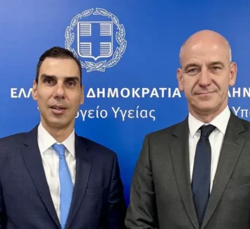 Συνάντηση Φώντα Μπαραλιάκου με τον αρμόδιο Υφυπουργό Υγείας Μάριο Θεμιστοκλέους