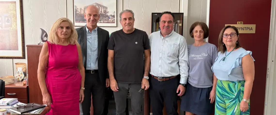 Στις Διευθύνσεις Πρωτοβάθμιας & Δευτεροβάθμιας Εκπαίδευσης Πιερίας ο Βουλευτής Φώντας Μπαραλιάκος 