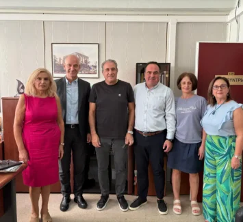 Στις Διευθύνσεις Πρωτοβάθμιας & Δευτεροβάθμιας Εκπαίδευσης Πιερίας ο Βουλευτής Φώντας Μπαραλιάκος 
