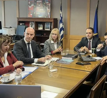 Συνάντηση Μπαραλιάκου, Στρίμπα με τον Υφυπουργό Χρ. Δερμετζόπουλο για τις εκκρεμότητες του Κτηματολογίου Κατερίνης