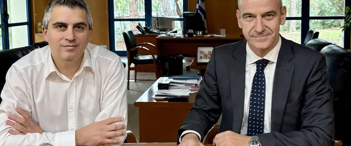 Φώντας Μπαραλιάκος: Με τον Υπουργό Υποδομών και Μεταφορών Χρίστο Δήμα για τα δύο κρίσιμα αρδευτικά έργα της Βόρειας Πιερίας