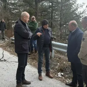 Φώντας Μπαραλιάκος: Συντονισμένη αυτοψία με τους αρμόδιους στον δρόμο προς τα Πριόνια για την αντιμετώπιση της κατολίσθησης  