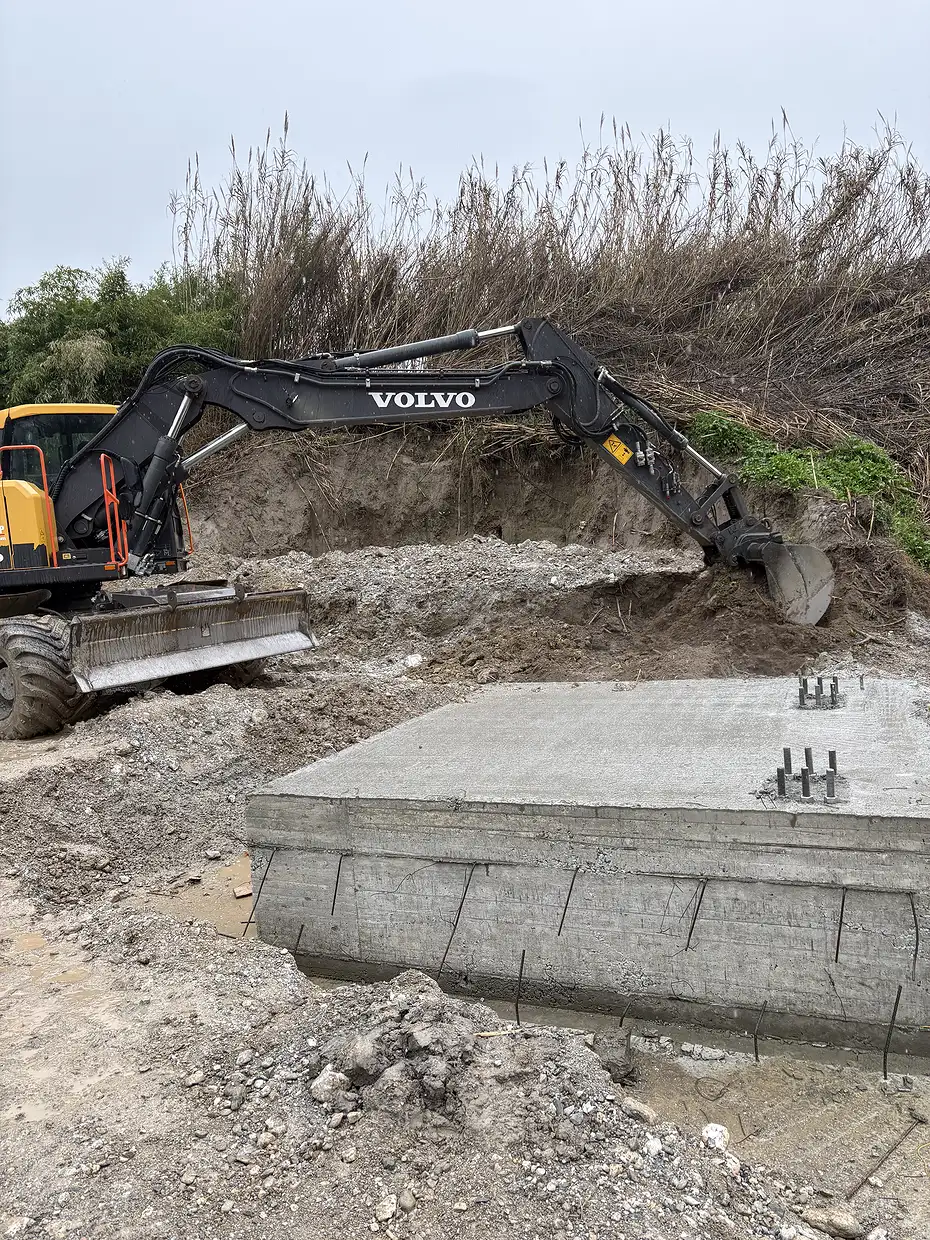 Στο τελικό στάδιο η κατασκευή της νέας γέφυρας στον αρχαιολογικό χώρο του Δίου 2 Στο τελικό στάδιο η κατασκευή της νέας γέφυρας στον αρχαιολογικό χώρο του Δίου