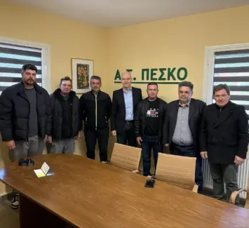 Συνεχείς συναντήσεις Μπαραλιάκου με τους ανθρώπους του πρωτογενούς τομέα