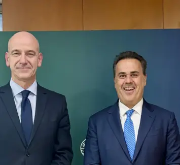 Συνάντηση Φώντα Μπαραλιάκου με Σταύρο Παπασταύρου για τα έργα στον Όλυμπο και το φράγμα της Μόρνας