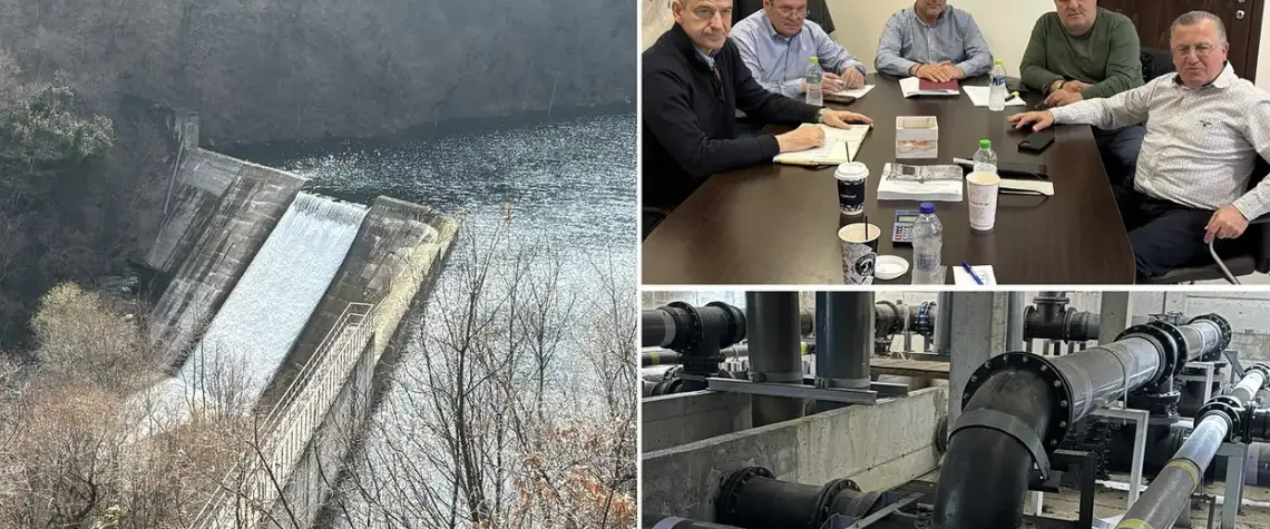 Συνάντηση Φ. Μπαραλιάκου με τον Δήμαρχο Κατερίνης και τη ΔΕΥΑΚ για το φράγμα και τα διυλιστήρια της Μόρνας