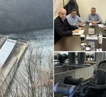 Συνάντηση Φ. Μπαραλιάκου με τον Δήμαρχο Κατερίνης και τη ΔΕΥΑΚ για το φράγμα και τα διυλιστήρια της Μόρνας